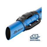 Thumbnail of Assorted sizes of blue aluminum piping with a badge indicating that the product ships via parcel services