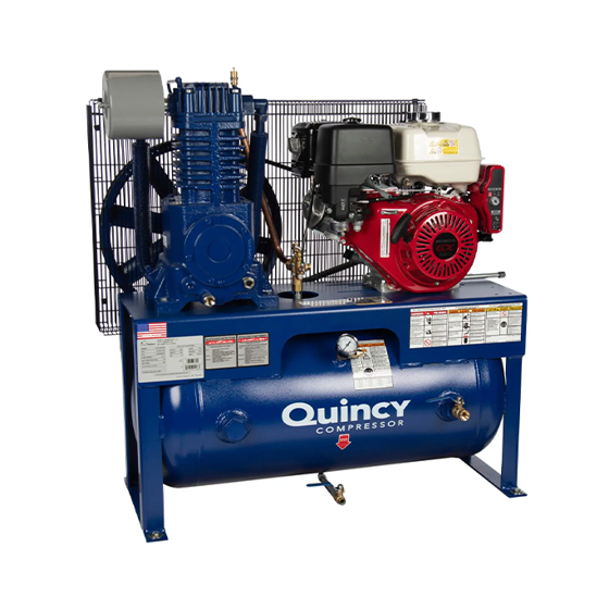 Quincy Compressor QT Gas Series with Honda Motor