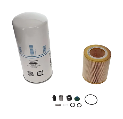Atlas Copco 2901353400 GA15-26 Full-Feature maintenance kit with separator and wear drain kit