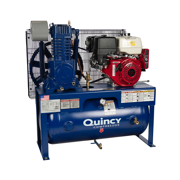 Quincy Compressor QT Gas Series with Honda Motor