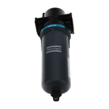 Atlas Copco WSD180+ Compressed Air Water Separator featuring a vertical, rustproof cylindrical housing with 83 mm flange connections for high-capacity moisture removal.
