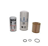 Thumbnail of Atlas Copco 2901990417 Food-Grade Filter Kit for GA18-30 VSD+ compressors. Includes 6 OEM components: filter, oil separator, air/oil element, and O-rings. Designed for 4,000-hour maintenance and food-grade compliance.