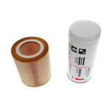 Thumbnail of Atlas Copco 2901199400 Air-Oil Filter Kit for GAe11-30 compressors. Includes OEM oil filter and oil separator. Designed for 4,000-hour service intervals on stationary oil-injected screw compressors.
