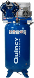 Thumbnail of Front View of the 80 gallon tank mounted Quincy QT-54