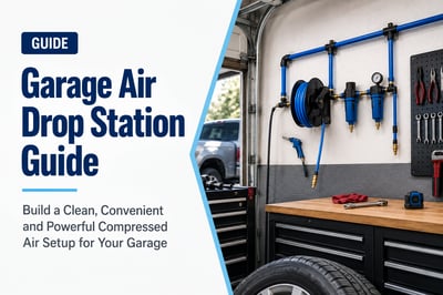 Images of a Garage Air Drop Station