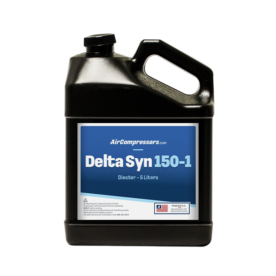 Delta Syn 150 5 liter Diester 150 synthetic air compressor oil ISO 150