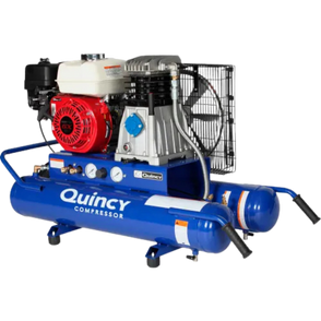 Quincy Wheelbarrow PAT38 Honda GX160 5 HP portable air compressor