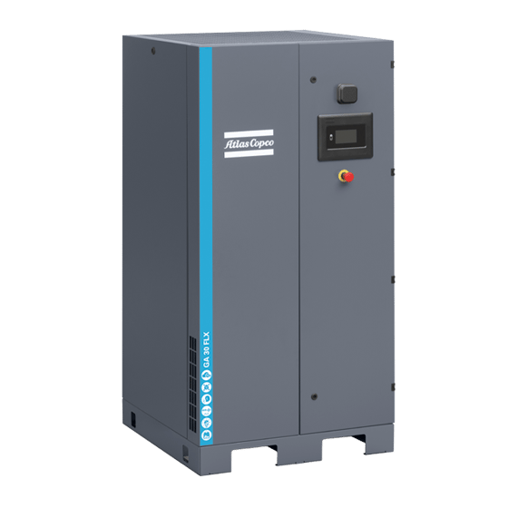 Atlas Copco GA30VSD 40 Horsepower Rotary Screw Air Compressor 175psi ...