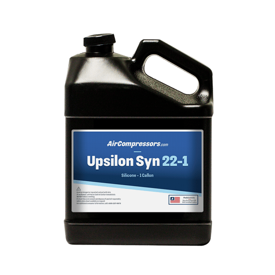Upsilon Syn 22 5 liters silicone air compressor oil ISO 22