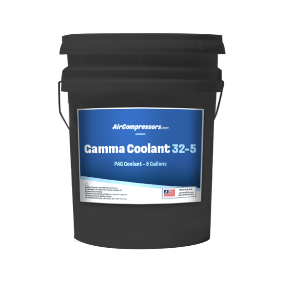 Gamma Coolant 32 5 gallons PAG air compressor coolant ISO 32