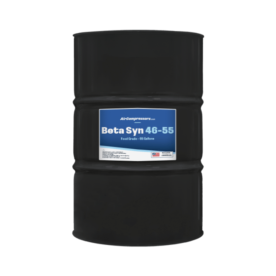 Beta Syn 46 55 gallons food grade air compressor oil ISO 46