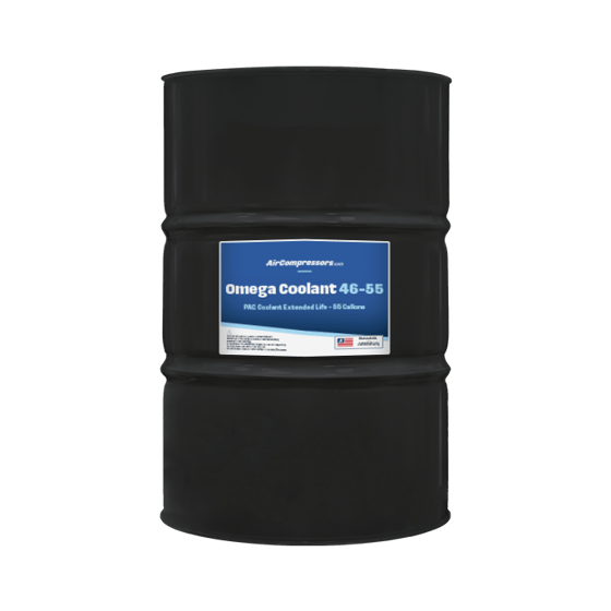 Omega Coolant 46 55 gallons PAG extended life air compressor coolant ISO 46