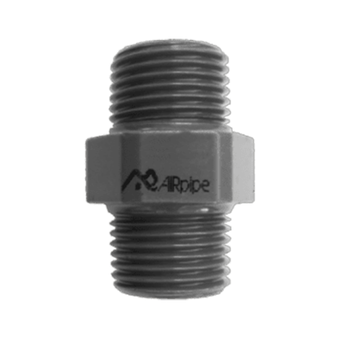 AIRpipe Aluminum Adapter: 3/4" Male NPT to 3/4" Male NPT