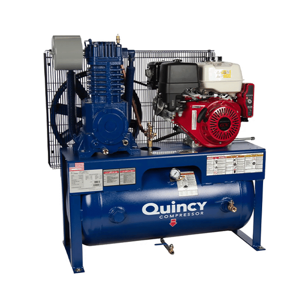 LINEAR COMPRESSOR 17 ヒートシンク付き Quincy Compressor QP Series Gas Powered Two Stage Piston Air