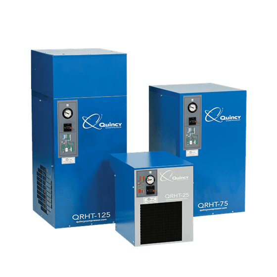 Quincy QRHT High Temperature NonCycling Compressed Air Dryer