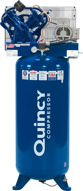 Quincy QT-54 5 Horsepower 60 Gallon Two Stage Air Compressor