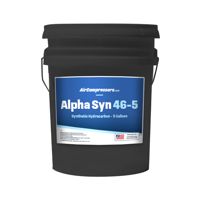 Alpha Syn 46 5gal Synthetic Hydrocarbon Air Compressor Oil